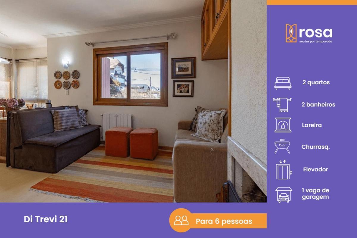 Rosa Edificio Di Trevi Apartment กรามาโด ภายนอก รูปภาพ